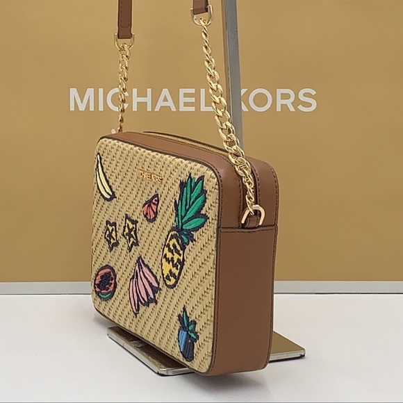 MICHAEL KORS ISLAND ESCAPE JSI LG EW CROSSBODY - Picture 3 of 15